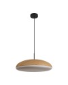 KAZZ * COLGANTE GRANDE MADERA - E27